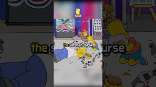 Curse of the Simpsons Family😱 simpsons shorts [upl. by Tteraj]