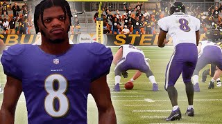 LAMAR JACKSON AND THE RAVENS ARE THE TEAM TO USE IN MADDEN 25  MADDEN 25 ONLINE GAMEPLAY [upl. by Yelir]