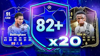 RTTK PACKED 20x 82 UCL UPGRADE PACKS FC25 Ultimate Team [upl. by Honorine799]