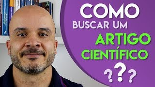 Como buscar artigos científicos  Projeto de pesquisa [upl. by Calvinna433]