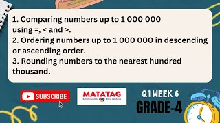 Comparing Ordering and Rounding Numbers [upl. by Nnylcaj]