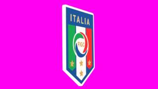 Italy national football team logo chroma [upl. by Brufsky]