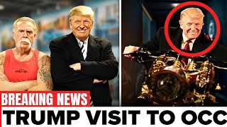 Trumps Epic Visit to Orange County Choppers What You Didnt See on TV [upl. by Ilil]