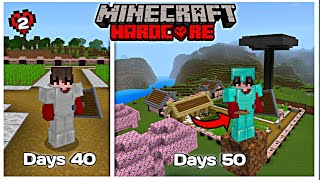 MINECRAFT HARDCORE SURVIVOR SERIES 2  DAYS 40  DAYS 50 [upl. by Flossie]