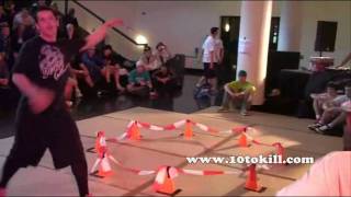 IBE 2008  BBoy Elmo Street Masters USA  Octagon Battle [upl. by Mccoy]