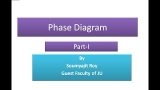 Lecture on Phase Diagram Part 1 [upl. by Lurie]