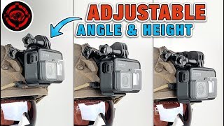 NEW Adjustable GoPro Helmet Mount NVG Shroud [upl. by Raynah370]