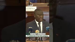 Présentation du rapport de la cour des comptes Le président révèle de graves dysfonctionnement [upl. by Vanny]