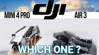 DJI Air 3 vs Mini 4 PRO  Which one should you buy in 2024 [upl. by Argela410]