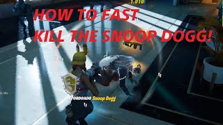 How to fast kill the snoop dogg in the fortnite [upl. by Aihsened]