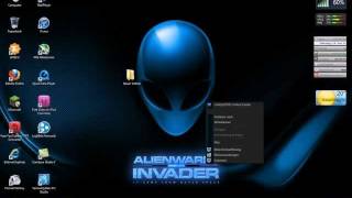 AlienWare invader Windows 7 Thememp4 [upl. by Ofloda850]