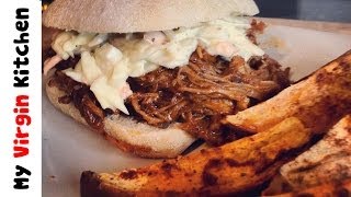 PULLED PORK CIABATTAS RECIPE BAKED [upl. by Gnak]