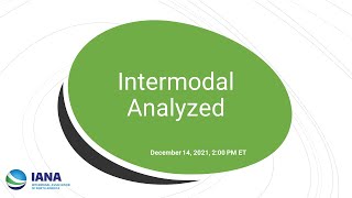 Intermodal Analyzed December2021 [upl. by Deloris271]