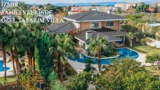 İzmir Narlıdere Sahilevleri  Özel Tasarım Lüks Villa ev turu [upl. by Rahas118]