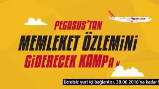 Pegasus  Memleket Hasretini Giderecek Kampanya [upl. by Kathye]