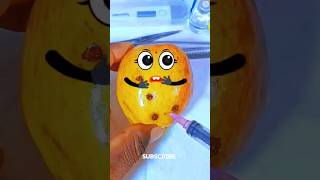 Apple 🍎 fruit surgery  fruit operation hindi shorts applesurgery viral [upl. by Naillil291]