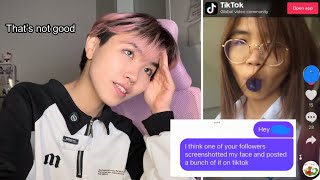 how my face was leaked on TikTok [upl. by Anirok]