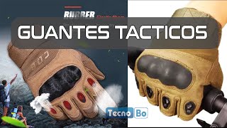 Guantes Tacticos con Nudillos y Liberacion de dedos para Celular [upl. by Onra755]