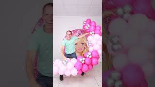 Happy Birthday 🥳 balloon decoration ideas 😍 birthday decoration ideas at home shorts [upl. by Anaeg544]