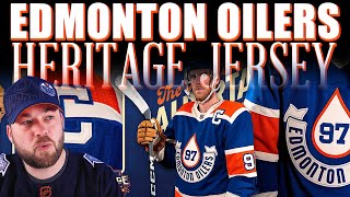 Edmonton Oilers Heritage Classic Jersey Released [upl. by Laon233]