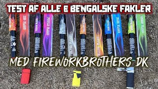 Test af ALLE Bengalske Fakler del 12 I DAGSLYS [upl. by Copland]