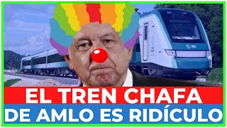 🤡 AMLO INAUGURA OBRAS a MEDIAS EL TREN MAYA NOS DEJA en RIDÍCULO ANTE EL MUNDO [upl. by Ynittirb]