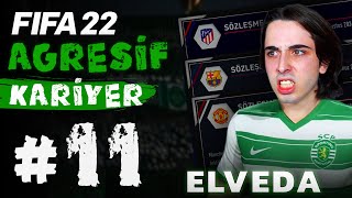 FIFA 22 ARDEN OYUNCU KARİYERİ 11  HARİKA TRANSFER TEKLİFLERİ GELDİ ELVEDA SPORTING LIZBON [upl. by Hallimaj]