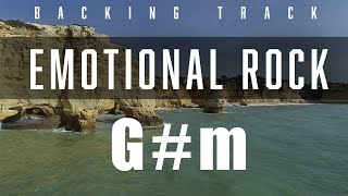 Emotional Rock  Backing Track  Gm [upl. by Niamert387]