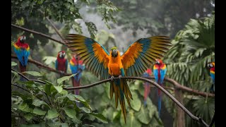 Top 10 Largest Parrots In The World [upl. by Hanad298]