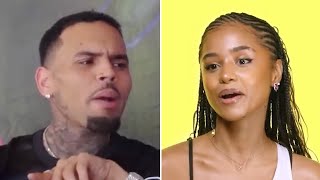 Chris Brown REACTS to Tylas Backlash Over Her Ethnicity [upl. by Elehcin]