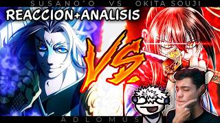 TumbaBurras Reacciona a quotSUSANOO VS OKITA RAP  Record of Ragnarok  2024  AdloMusicquot [upl. by Attenyw]