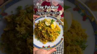 One Pot Meal  Hariyali Chicken healthy amp delicious ious [upl. by Adelia5]