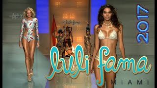 LULI FAMA Swimwear 2017 FULL Runway Show  MIAMI SWIM Fashion Week  Bikini Model  EXCLUSIVE [upl. by Cirded]