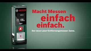 Bosch LaserEntfernungsmesser Zamo Spot 2 [upl. by Norrie789]