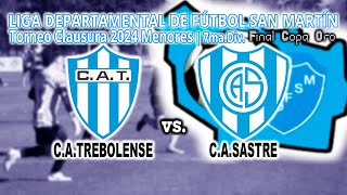 241130 TLDFSM Clausura Final Copa Oro 7maDiv  CATrebolense vs CASastre [upl. by Christabel]