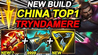 Wild Rift China Top1 Tryndamere Jungle  Top1 OP Build  Best Build Runes  Legendary Rank Gameplay [upl. by Nyleda]