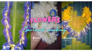 flowers garland making ideas  beautiful flowers flowersgarlandmakingideasbeautiful devotional [upl. by Michigan]