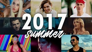 SUMMER HITS 2017  Mashup 60 Songs  T10MO [upl. by Leira424]