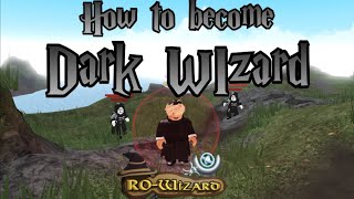 How To Become DARK WIZARD RoWizard [upl. by Nilyam]