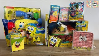 Spongebob Squarepants Unboxing Toy Review ASMR [upl. by Ytisahc]