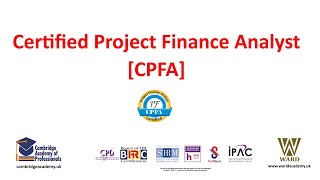 Certified Project Finance Analyst CPFA [upl. by Gilba]