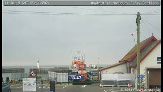 5 November 2024  Anstruther WeatherCam Timelapse [upl. by Anayeek]