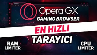 Opera GX KURULUM  AYARLAR adım adım EN HIZLI TARAYICI   KutuMix [upl. by Hummel]