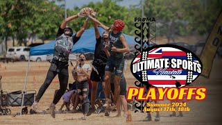 Summer 2024 WEEK 7  Ultimate Sports Hawaii  quotAlanui I Ka Hookuku”  Flag Football  Oahu Hawaii [upl. by Enoid]