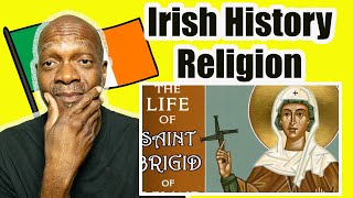 The Life of St Brigid of Ireland Mr Giant Reacts [upl. by Nerwal665]