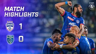 Highlights  Bengaluru FC 10 Kerala Blasters  Knockout 1 Hero ISL 202223 [upl. by Mosi]