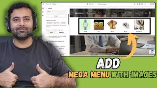 How To Add Mega Menu with Images Shopify  Without APP [upl. by Gerfen]