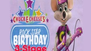 Chuck E Live  CEC Rock Star Birthday 3 Stage Version [upl. by Tedric315]