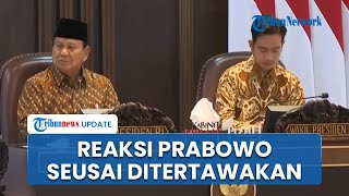 Momen Prabowo Ditertawakan Imbas Punya Tekad Perangi Korupsi di Tanah Air Ini Reaksi Presiden [upl. by Salomi784]