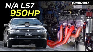 950hp all natural LS engine  fullBOOST [upl. by Nayt342]